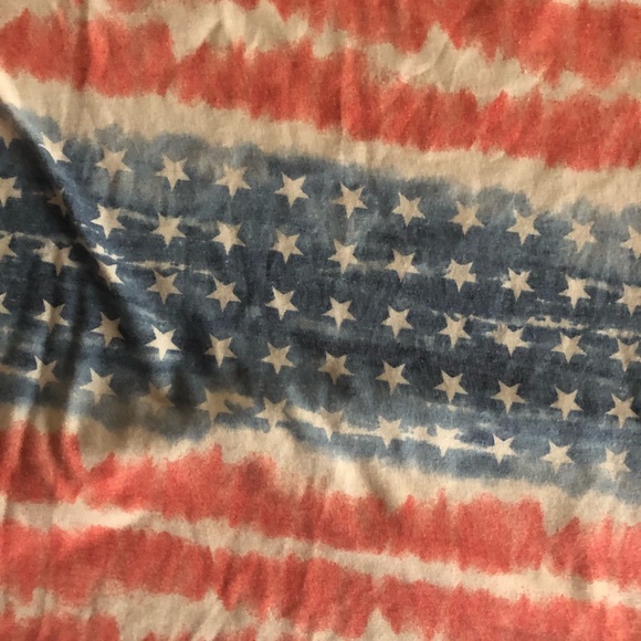 Women’s XL Patriotic Tank Top with ruffle sleeves by Lovely Melody - Picture 2 of 3